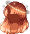 Galaxy Girl Hair, orange