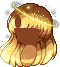 Galaxy Girl Hair, blonde