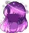 Galaxy Girl Hair, purple