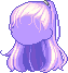 Hello Baby Hair, purple