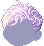 Short Ashen Hair, purple