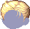 Parted Updo Hair, blonde