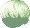 Blanc Hair, green