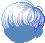 Muscat Hair, blue