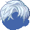 Ash Surfer Hair, blue