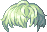 Dolphin Hair, green