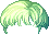 Breaking Dawn Hair, green