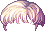 Breaking Dawn Hair, purple