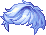 Cashew Nut Hair, blue