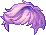 Cashew Nut Hair, purple