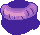 Circular Bald Hair, purple
