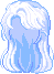 Camellia Hair, blue