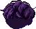 Short Poofy Hair, purple