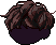 Short Poofy Hair, brown
