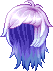 Black Twinkle Hair, purple