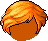 Hawkeye Hair, orange