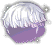 Foggy Celone Hair, purple
