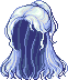 Late Riser Hair, blue