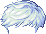 Silhouette Hair, blue