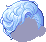 Brawny Curls, blue