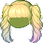 Lopsided Ponytail, green