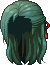 Old_Sleek Hair, green