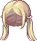 Pigtails Hair, brown