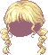 Pom Pom Hair, blonde