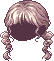 Pom Pom Hair, brown