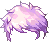 Bling Evan Hair, purple
