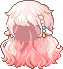 Fleecy Cloud Hair, red