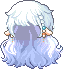 Fleecy Cloud Hair, blue