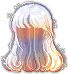 Foggy Rariel Hair, orange