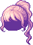 Syndrome Hair, purple