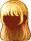 Rain Bang Hair, blonde