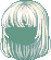 Clean Cotton Hair, green