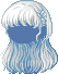 Iced Tea Hair, blue