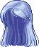 Morning Stroll Hair, blue