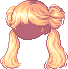 Rolling Twin Hair, orange