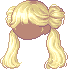 Rolling Twin Hair, blonde