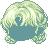 Spoon of Clear Sky Hair, green