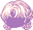 Spoon of Clear Sky Hair, purple