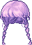 Daze Hair, purple