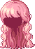 Candy Drop Hair, red