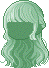 Mandarin Tea Hair, green