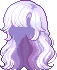 Moonlit Hair, purple