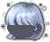 Star-flecked Hair, blue