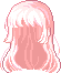 Plum Blossom Hair, red