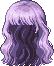 Long Wavy Locks, purple