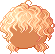 Cotton Candy Donut Hair, orange